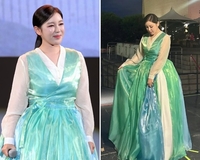 송가인, 44kg까지 빼더니 확 달라졌다…한복 입자 ‘역대급 미모’