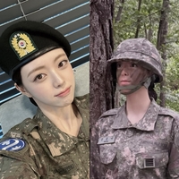 있지 유나, 위장크림+군복까지 완벽 소화…‘충성마트’ 접수한 미모