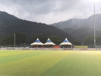 선문대 vs 동명대 황가람기 결승, ‘낙뢰’로 전반 11분께 경기 중단[1,2학년 대학축구]