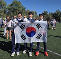 근대5종 박세찬·박인찬·최지웅, U19 세계선수권 남자부 단체전 金!…대표팀 금메달 2개째