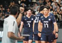 에이스 허수봉 성공적 복귀, 임동혁도 풀세트 소화…한국, 바레인 3-1 잡고 1차전 승리[현장리뷰]