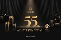 마제스티골프, 창립 55주년 페스티벌…‘충성 고객’ 겨냥, 선물부터 라운드까지
