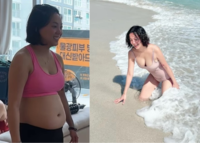 “고작 1년 반 만에 무슨 일?”…고은아, ‘충격 뱃살’에 작년 비키니 사진 재소환