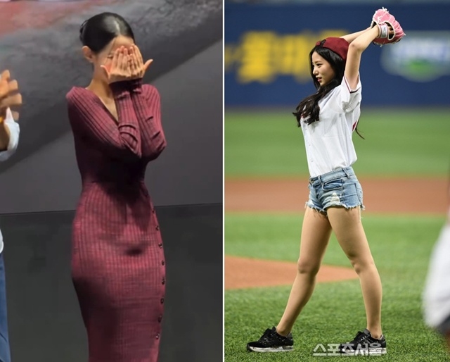 ‘민망 의상’ 신지원, 남다른 허벅지 이유 있었다…알고보니 쇼트트랙 서울대표 출신