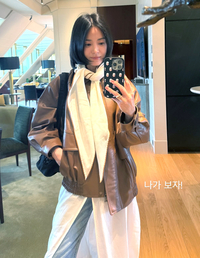 “역시! 송혜교”… 가죽 재킷에 단발로 완성한 ‘독보적 가을 비주얼’
