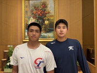 ‘어제는 적→오늘은 친구’…한국·대만 에이스 하현승-류런위 “더 큰 무대서 만나자” [SS시선집중]