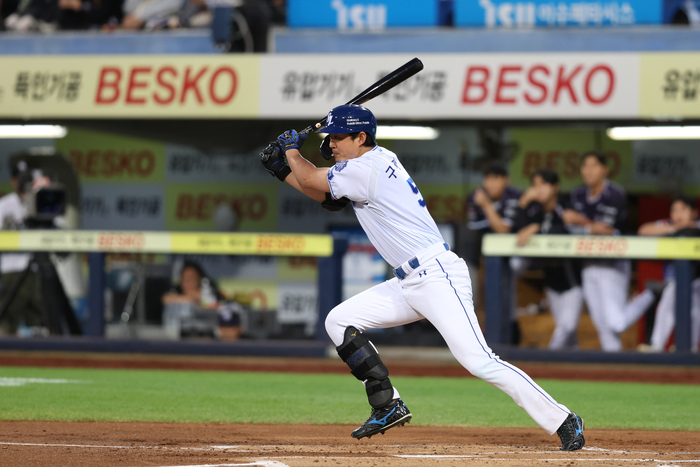 1위 수성 흔든 결장 대참사…가치 입증한 ‘예비 FA’ 구자욱