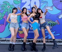 치어리더 하지원·이주희·박예진·우수한, 대만 ‘워터밤 가오슝’서 역대급 청순·시크 매력 발산