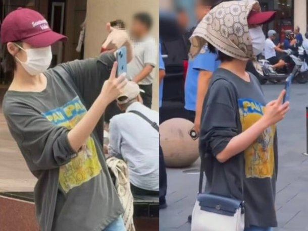 “동네 마실 나온줄”…아이유, 헐렁티 알고 보니 40만원대 ‘꾸안꾸’
