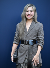 [포토] 매기 강 감독 ‘부끄부끄’