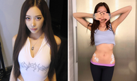 “어디까지 과감해질까”… 지젤, 파격 로우라이즈에 골반 헤나까지 ‘아찔’