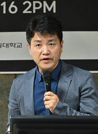 [포토]폭염 대비 안전관리 발표하는 이정일 교수