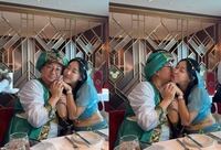 “행복하다” 이지혜, 남편과 진한 스킨십…네티즌 ‘경악’