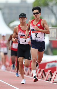 근대 5종 개인전 ‘3연패 도전’ 전웅태, 조 3위로 ‘결선’ 안착…2006년생 김영하도 6위로 준결선 ‘통과’[SS안조in]