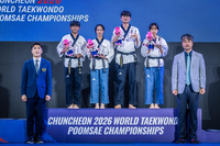 한국 품새, 금 20개로 세계선수권 14연패…이동준·이주영·변재영 MVP