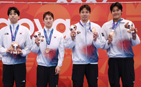 “한국 신기록 기쁘지만…” 혼계영 400ｍ 2회 연속 메달에도 만족은 없다! 더 나아질 결심 [SS도쿄in]