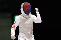 ‘12년만 金 도전’ 여자 플뢰레, 중국 43-35로 꺾고 단체전 ‘은메달’ 확보…결승서 한·일전 확정[SS나고야in]