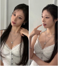 황재균과 각자의 길 걷더니…지연, 순백 드레스 자태에 시선 집중