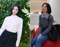 “크...” 송혜교, 본인도 반한 강렬 비주얼…일상은 반전 수수미
