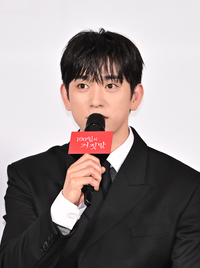 [포토]‘100일의 거짓말’ 출연 소감 밝히는 박진영