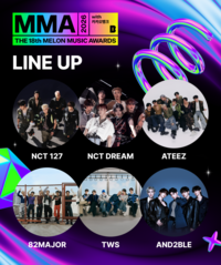 NCT 127·NCT DREAM→에이티즈·TWS…82메이저·앤더블까지 MMA2026 고척돔 달군다