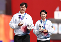 “금, 은, 동 다 따오겠다” 단체전서 메달 2개 수확한 양궁 컴파운드 박정윤의 각오 [SS오카자키in]