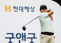 ‘하이브리드 킹’ 김홍택 천당-지옥 오가면서도 5언더 ‘TOP’ “파 플레이 집중해야 돼요”