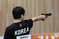 사격 마지막 날, 한국 ‘金맥’ 터졌다! 이건혁, 25ｍ 속사권총 금메달…이번대회 ‘2관왕’ [SS나고야in]