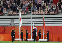 아이치·나고야 아시안게임 막바지까지 운영 사고…축구 시상식서 태극기 게양 실패