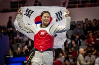 ‘AG 태권도 금메달’ 송다빈, 쉴 틈 없다…프랑스 파리 이동→월드태권도 그랑프리 2회 연속 우승 도전