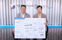 ‘총 1500만원’ 대한장애인체육회, JT저축은행과 함께 아이치·나고야 아시안패러게임 유망주 후원금 전달