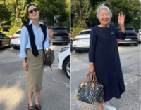 ‘주름 지적’ 끄떡없는 우아함…“서로 찍어줘 더 의미” 김희애 모녀 OOTD