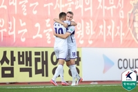 ‘크네제비치 결승포+김정훈 선방쇼’ 안양, 김천 1-0 제압 ‘2연승’