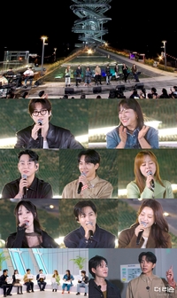 ‘더 리슨’ 수호, 강풍에 떠는 유주 보자 겉옷 벗었다…강풍 속 핫팩 붙잡고 무대 소화