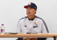 [포토] 김원형 감독 ‘총력전 펼치겠다’