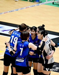 빅토리아 오늘은 38득점 ‘폭발’ 기업은행, 정관장 3-1 잡고 준결승 합류