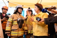 추미애“소방 가족 여러분께도 진심으로 감사드린다”