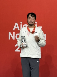 사이클 박찬종, 아시안패러게임 은메달…남자 3,000ｍ 개인추발 2위 [나고야APG]