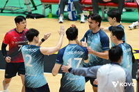 임동혁 통하니 경기가 술술…OH 케트진스키도 ‘합격점’ 라이벌 현대캐피탈 3-0 완파 1위로 준결승행