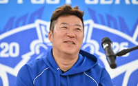 [포토] 최형우 ‘김도영요? 최고죠“