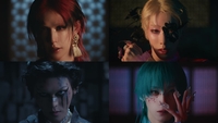 엑스러브, ‘허쉬’ MV 티저 공개…붉은빛 오리엔탈 무드의 치명적 매력