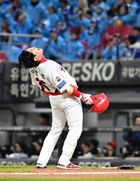 [포토]KIA 이호연, 안타인줄 알았는데...