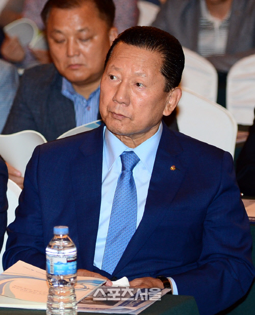 [SS포토]  김정행 대한체육회장