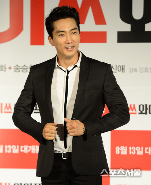 [SS포토] \'미쓰 와이프\' 송승헌, 잘~~~ 생겼다!