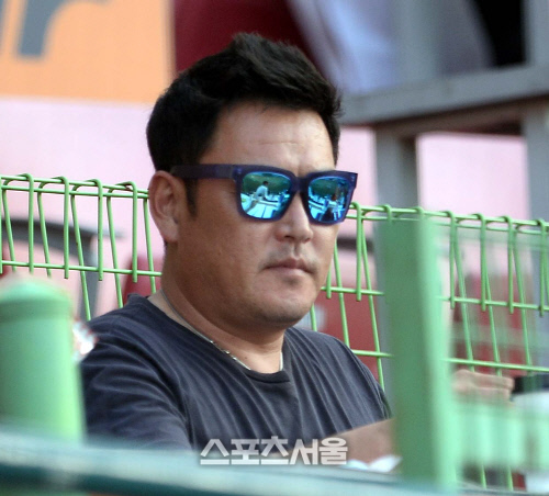 [SS포토]진갑용, 이젠 전력분석관으로 불러주세요