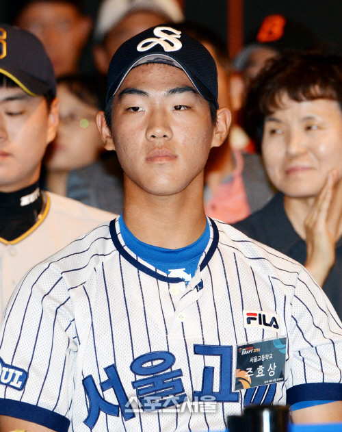 [SS포토]야구신인드래프트 주효상, 넥센의 미래가 되고 싶어