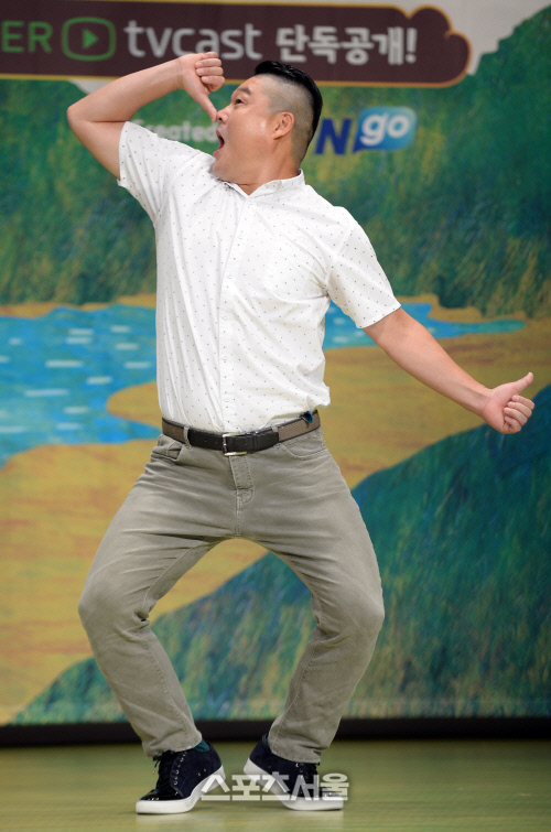 [SS포토] \'신서유기\' 저팔계 강호동, 근육돼지 포즈