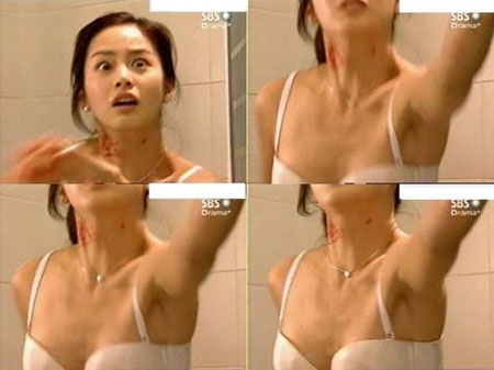 용팔이 김태희, 의외의 볼륨감? 속옷만 입은 채 '민망 노출'