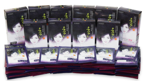 율 칼라 샴푸염색약