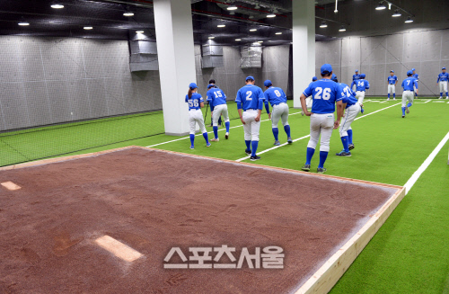 [SS포토] 고척스카이돔, 불펜이 지하층에?